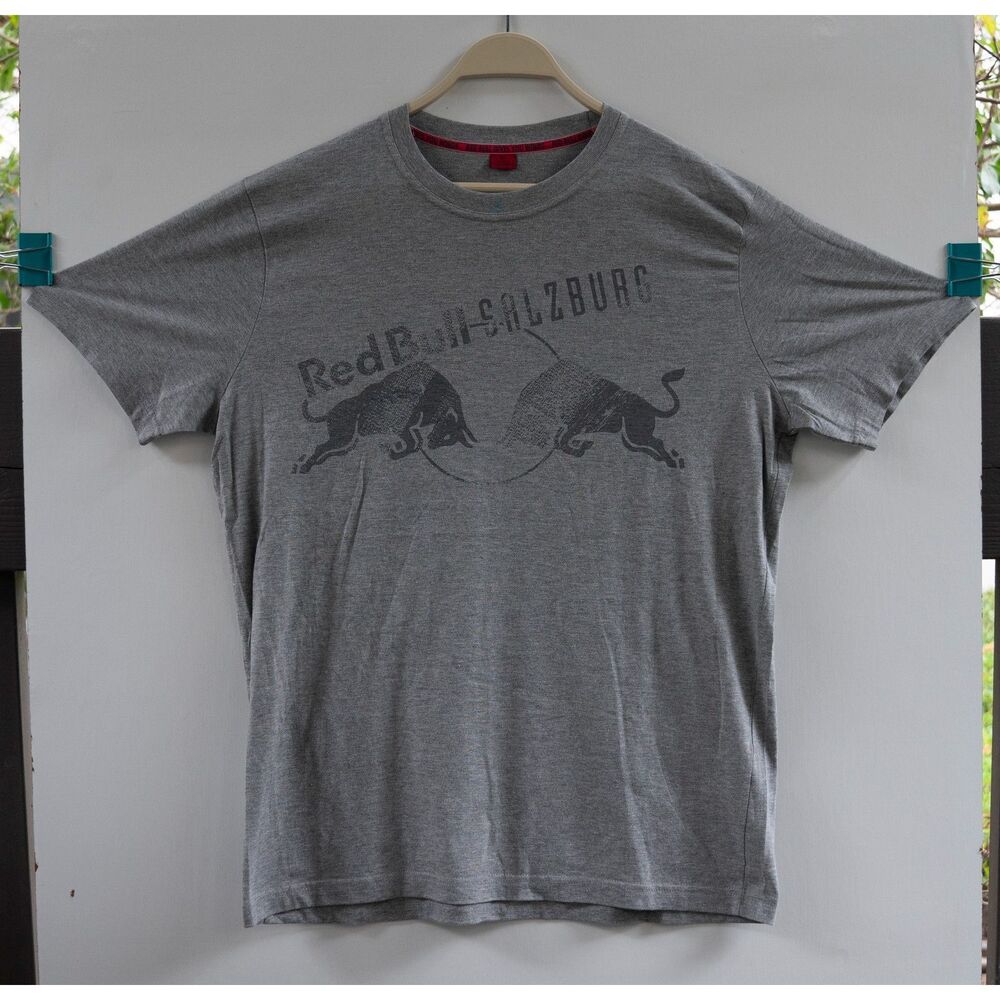 Red Bull Salzburg Football Soccer T-Shirt Red Men's Size‎ XL Official Merch